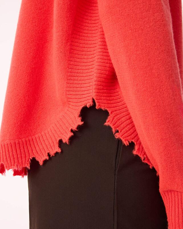 Kujten Pull Mela Pull Cachemire Col Rond Liquette 2 Fils