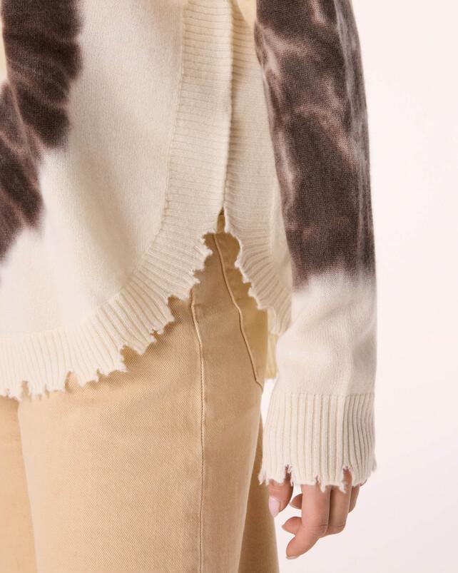 Kujten Pull Mela Sunny Pull Cachemire Col Rond Tie & Dye 2 Fils