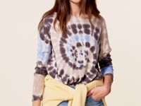 Kujten Pull Mela Sunny Pull Cachemire Liquette Tie & Dye 2 Fils