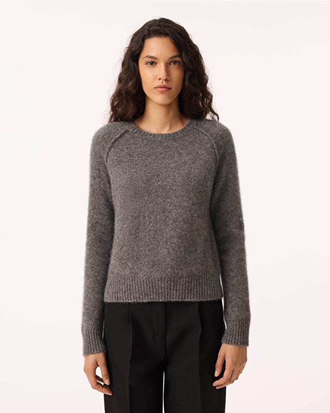 Kujten Pull Nimbus Pull Cachemire Femme Col Rond 2 Fils