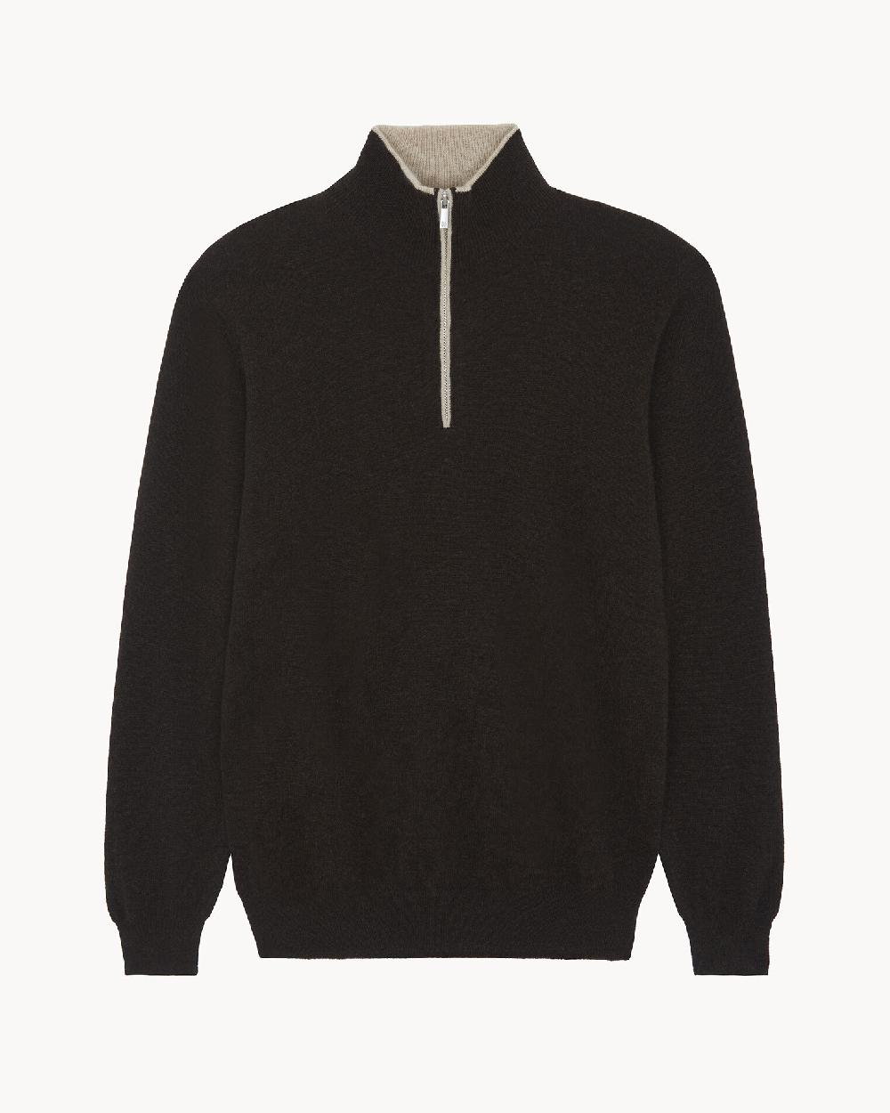 Kujten Pull Paul Pull Cachemire Homme Col Camionneur 2 Fils