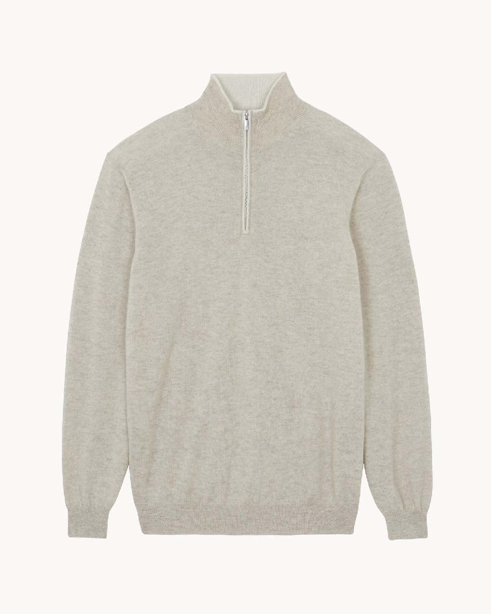 Kujten Pull Paul Pull Cachemire Homme Col Camionneur 2 Fils