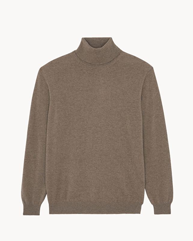 kujten Pull raph Pull Cachemire Col Roulé Homme Basic 2 fils