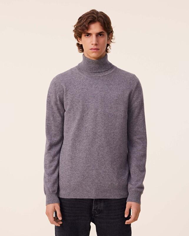 Kujten Pull Raph Pull Cachemire Col Roulé Homme Basic