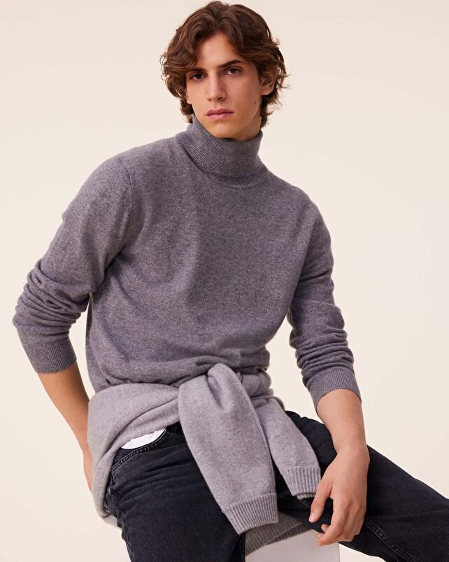 kujten Pull raph Pull cachemire col roulé homme basic