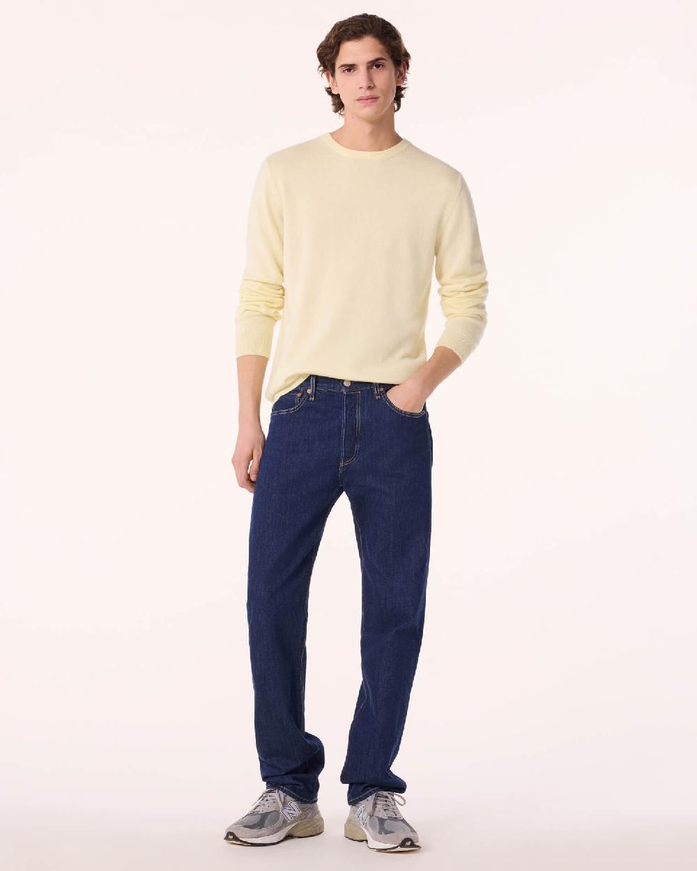 Kujten Pull Ray Pull Cachemire Col Rond Basic 2 Fils