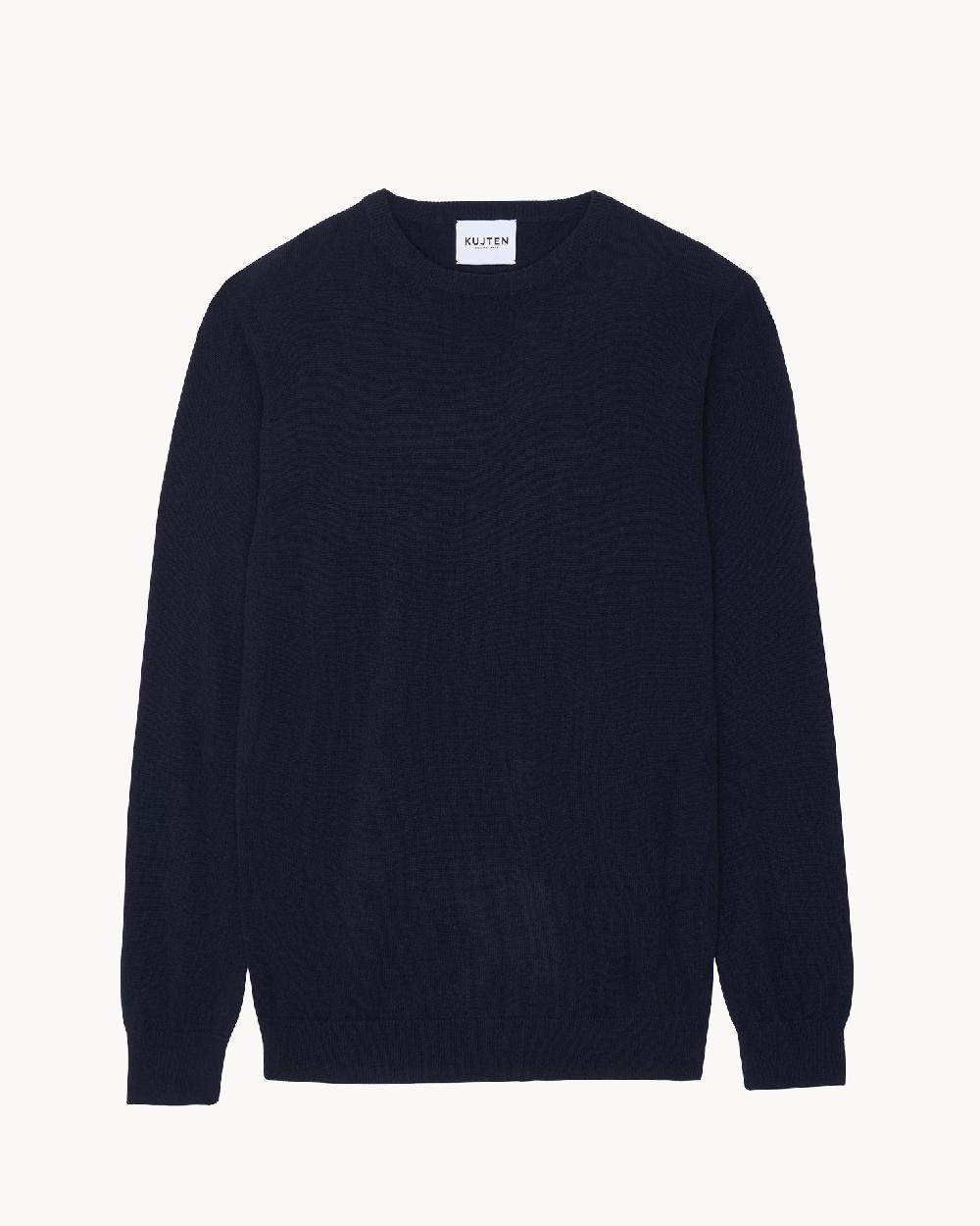 Kujten Pull Ray Pull Cachemire Col Rond Basic 2 Fils