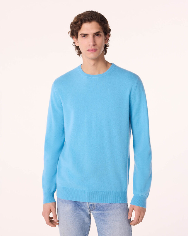 Kujten Pull Ray Pull Cachemire Col Rond Basic 2 Fils