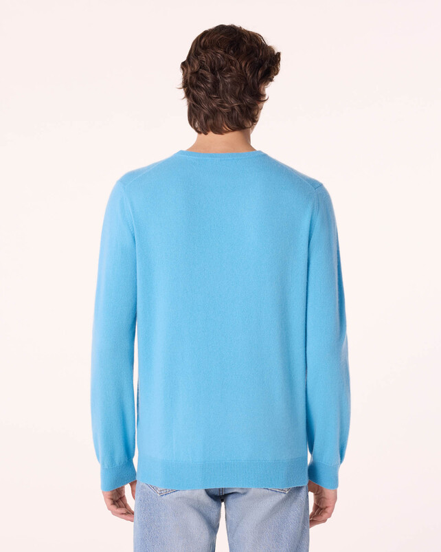 Kujten Pull Ray Pull Cachemire Col Rond Basic 2 Fils