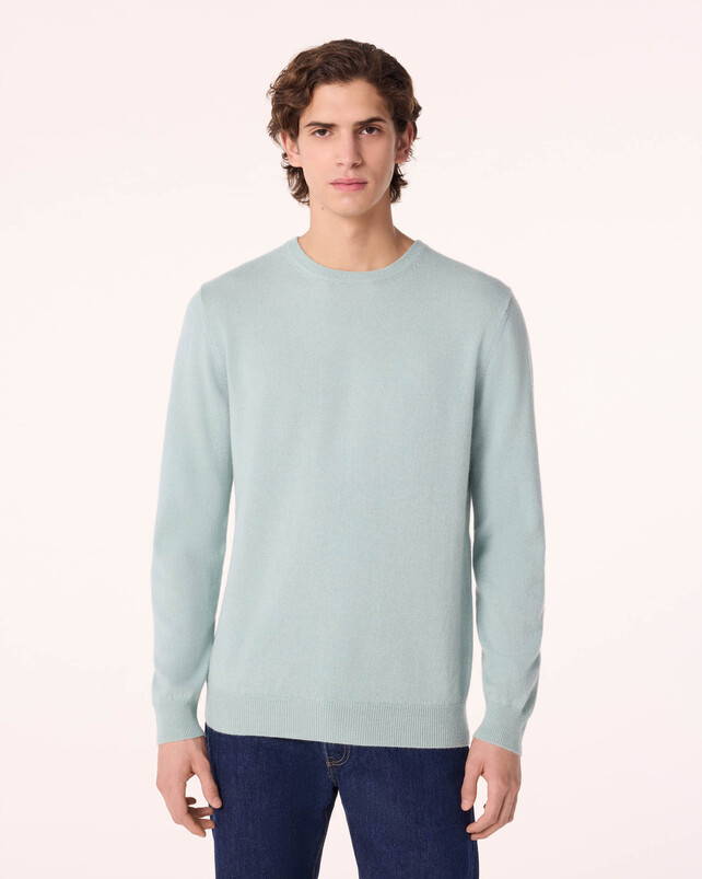 Kujten Pull Ray Pull Cachemire Col Rond Basic 2 Fils