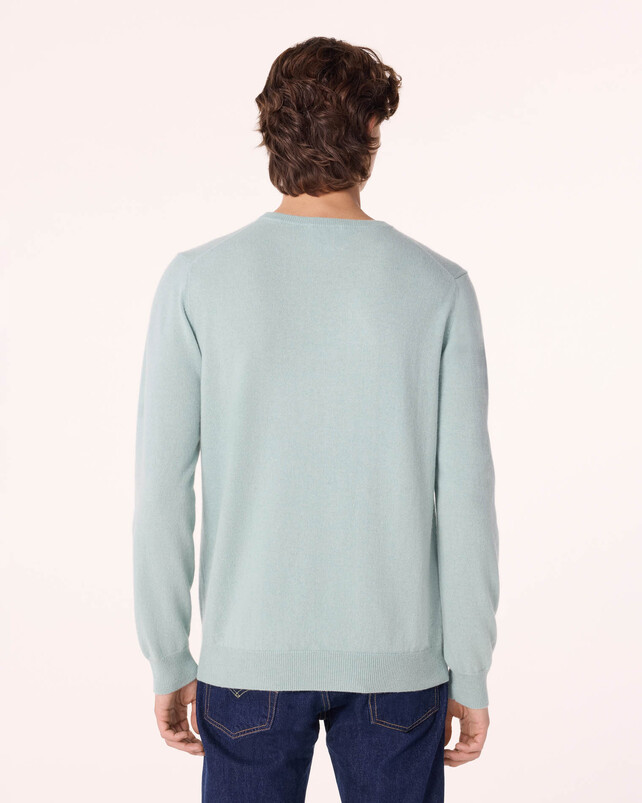 Kujten Pull Ray Pull Cachemire Col Rond Basic 2 Fils