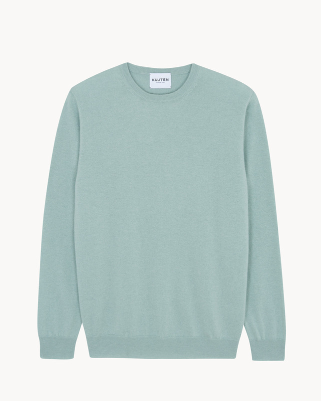 Kujten Pull Ray Pull Cachemire Col Rond Basic 2 Fils