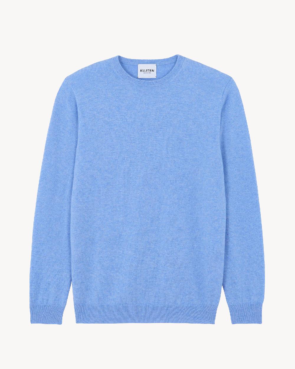 Kujten Pull Ray Pull Cachemire Col Rond Basic 2 Fils