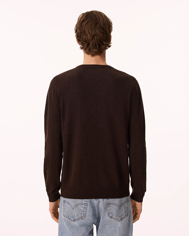 Kujten Pull Ray Pull Cachemire Col Rond Basic 2 Fils