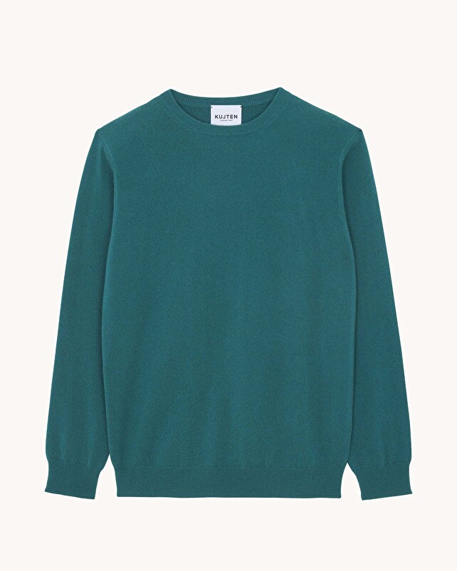 kujten Pull ray Pull Cachemire Col Rond Basic 2 fils