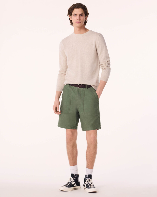 kujten Pull ray Pull Cachemire Col Rond Basic 2 fils