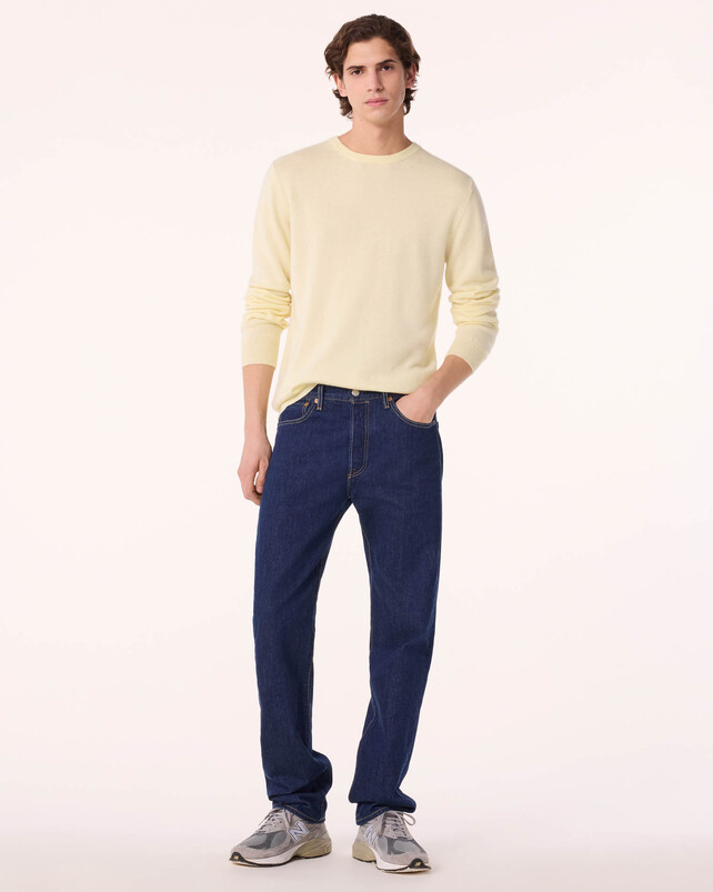 kujten Pull ray Pull Cachemire Col Rond Basic 2 fils