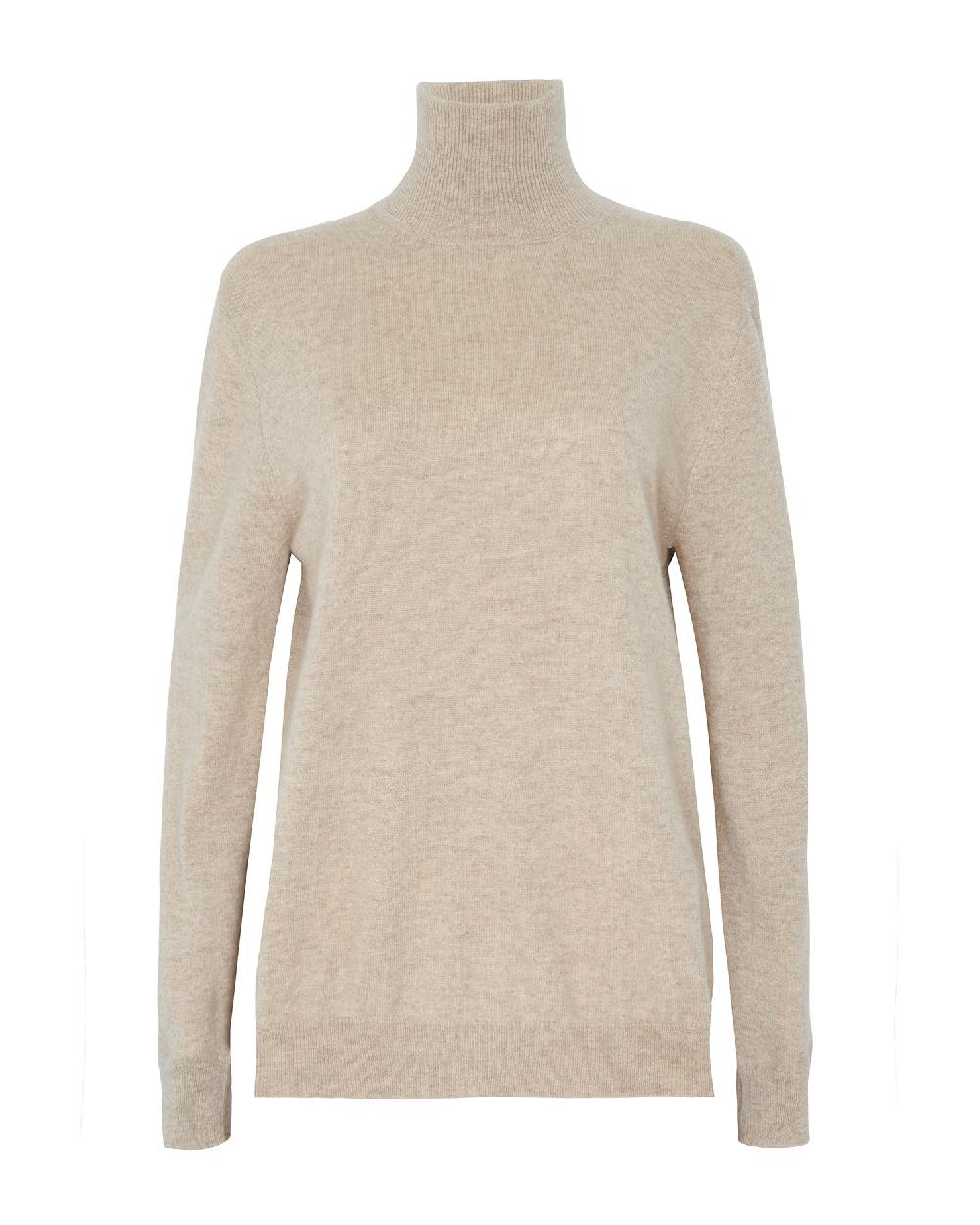 Kujten Pull Romy Pull 100% Cachemire Col Roulé Basic