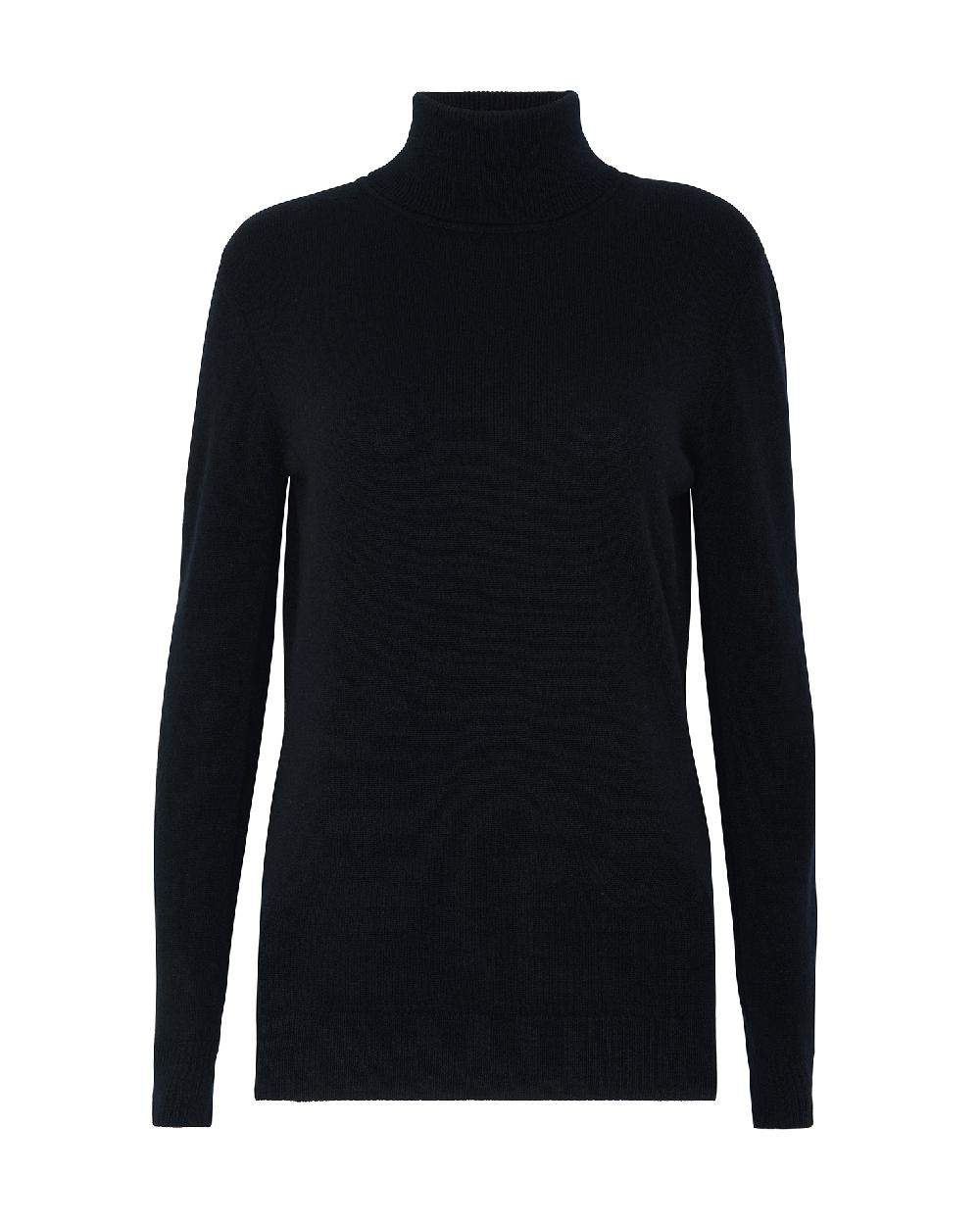 Kujten Pull Romy Pull 100% Cachemire Col Roulé Basic