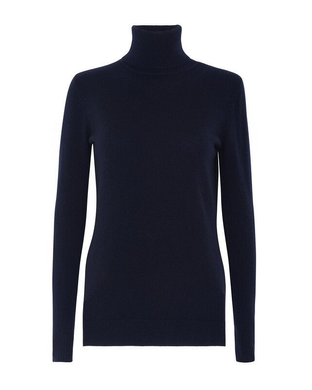 kujten Pull romy Pull 100% cachemire col roulé basic