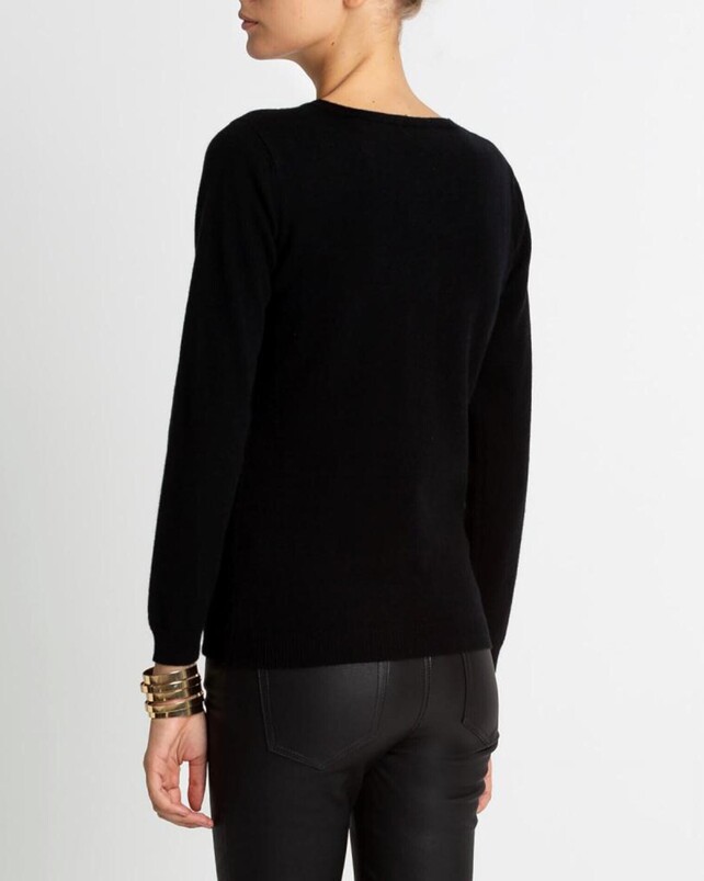 Kujten Pull Vicky Pull Cachemire Manches Longues Basic