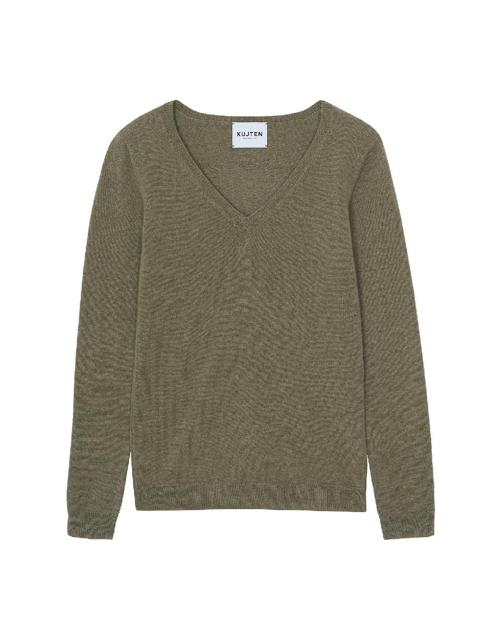 Kujten Pull Vicky Pull Cachemire Manches Longues Basic