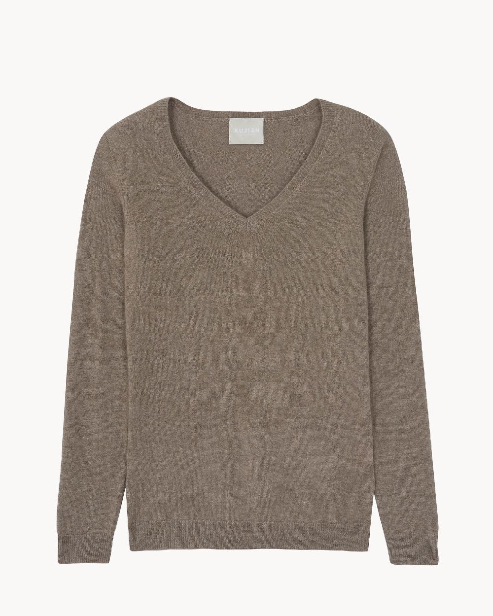 Kujten Pull Vicky Pull Cachemire Manches Longues Basic