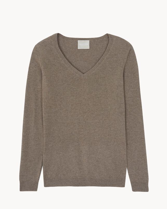 kujten Pull vicky Pull cachemire manches longues basic