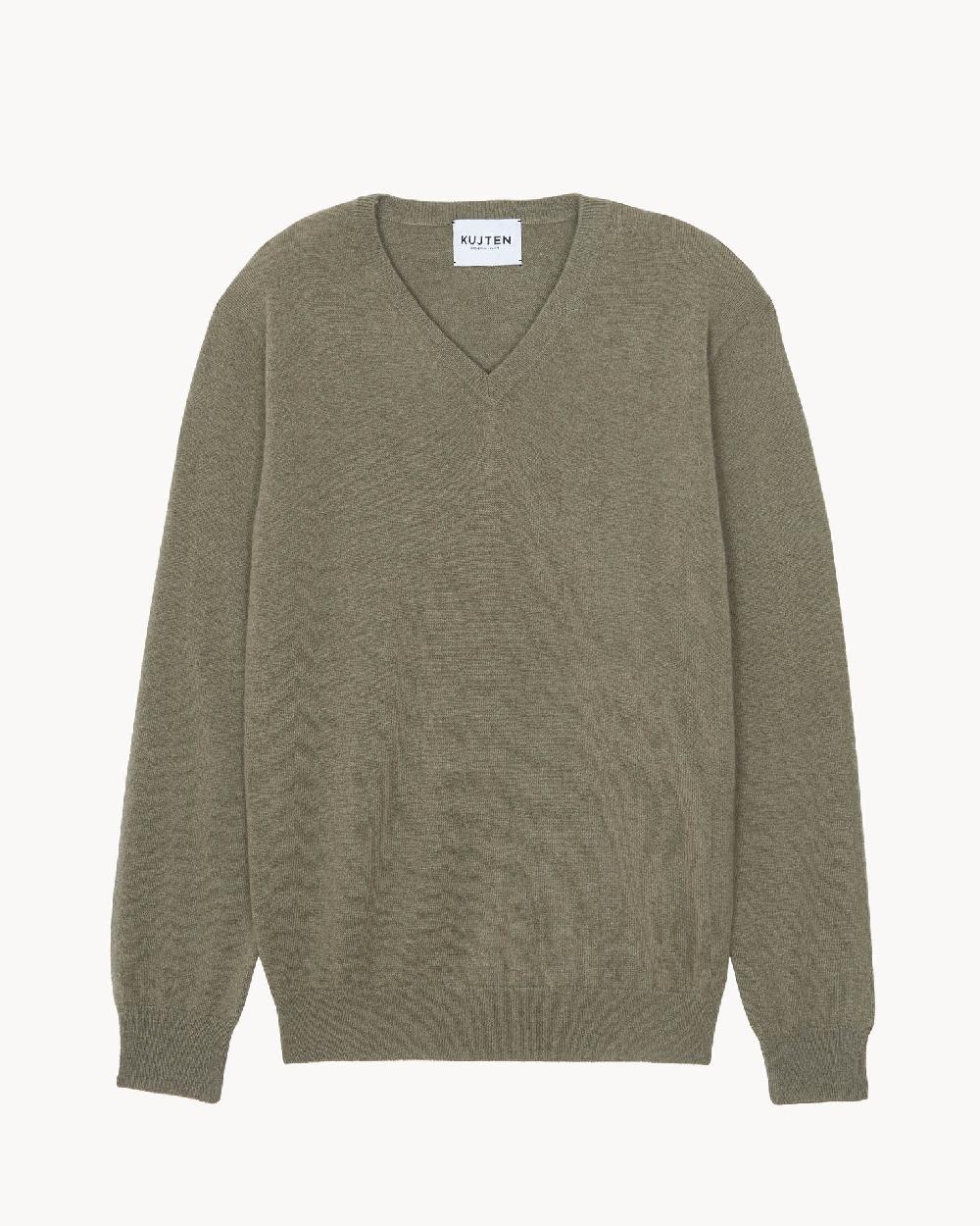 Kujten Pull Vince Pull Cachemire Col V Basic 2 Fils