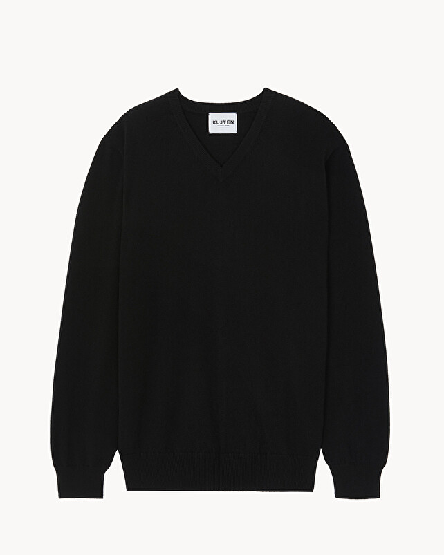 kujten Pull vince Pull Cachemire Col V Basic 2 fils