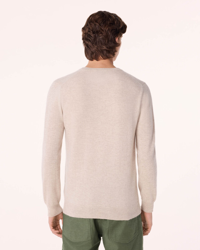 Kujten Pull Vince Pull Cachemire Col V Basic 2 Fils