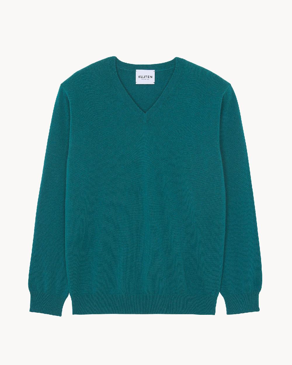 Kujten Pull Vince Pull Cachemire Col V Basic 2 Fils