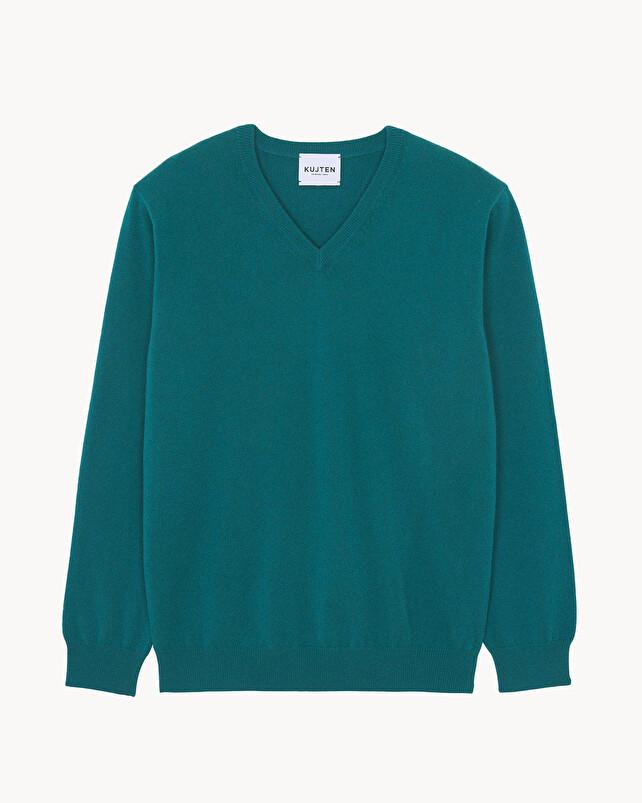 kujten Pull vince Pull Cachemire Col V Basic 2 fils