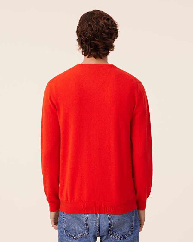 Kujten Pull Vince Pull Cachemire Col V Basic 2 Fils