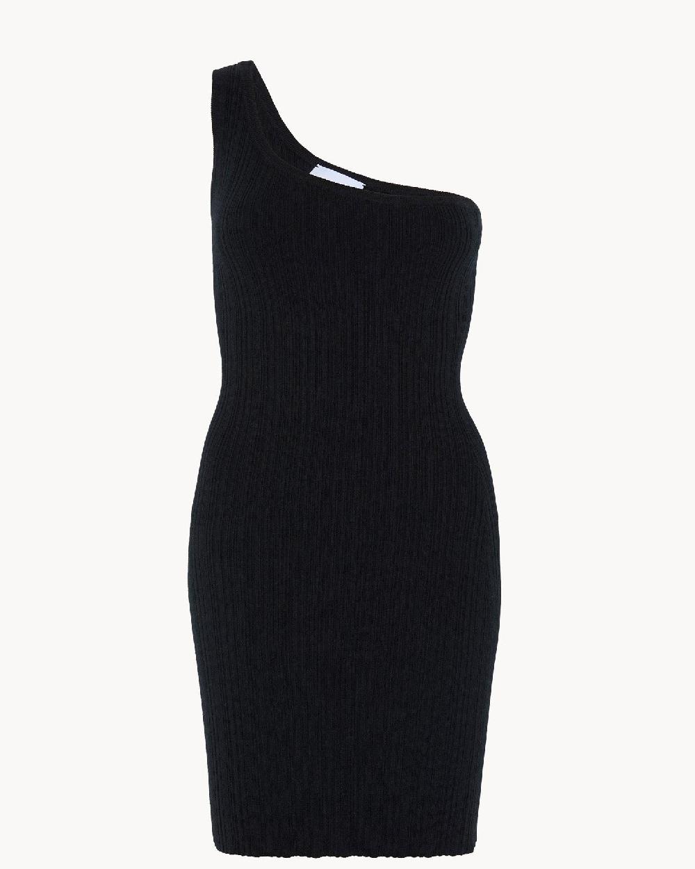 Kujten Robe Dewi Robe Asymétrique Soie Et Cachemire 1 Fil
