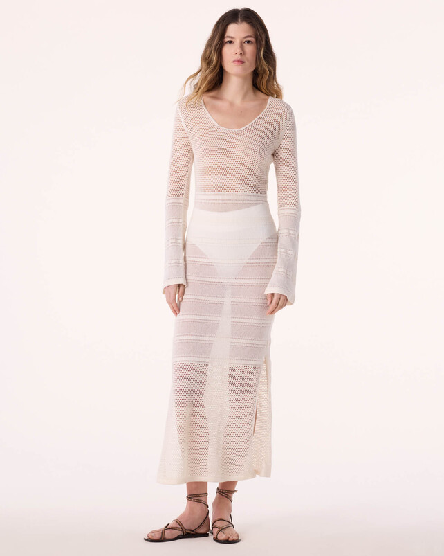 kujten Robe koffi crochet Robe Coton Cachemire Crochet