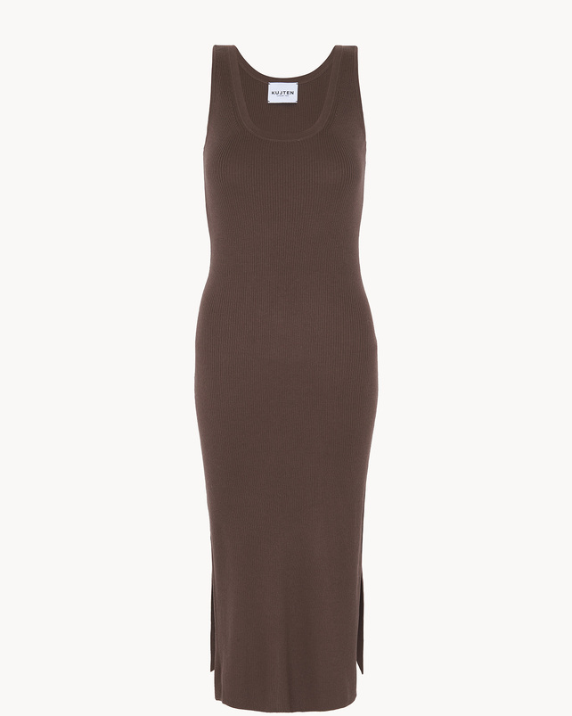 kujten Robe nelia Robe Longue Débardeur Cachemire et Soie