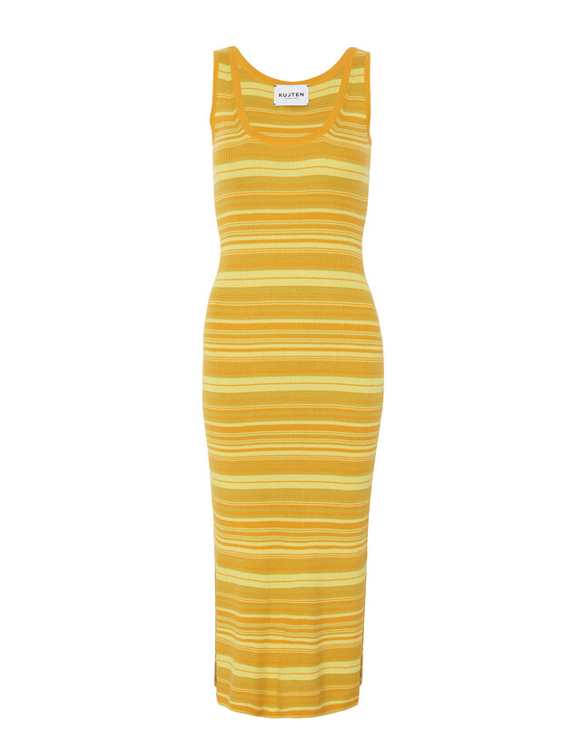 kujten Robe neva Robe longue debardeur soie-cachemire