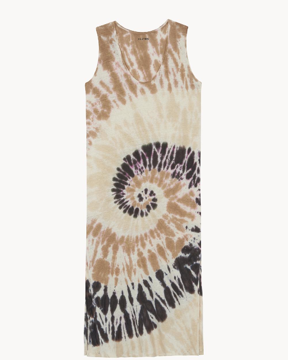 Kujten Robe Ramo Sunny Robe Longue Avec Débardeur Lin