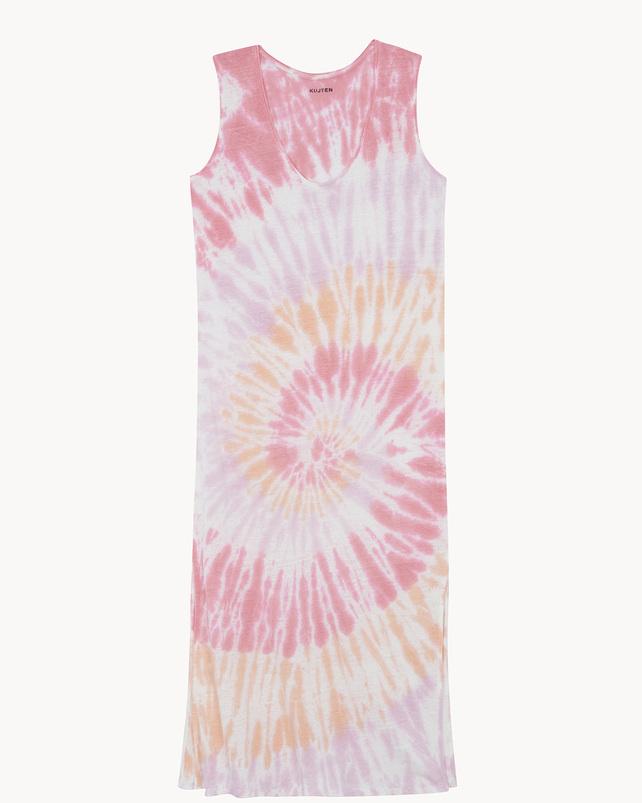 Kujten Robe Ramo Sunny Robe Longue Avec Débardeur Lin