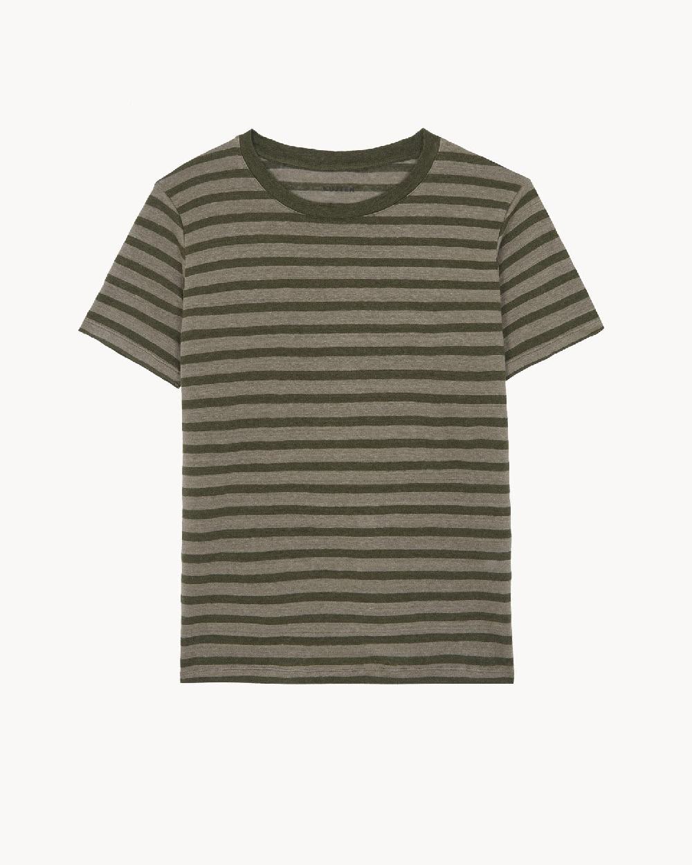 Kujten T-shirt Aya Stripes T-Shirt Marinière Rayé Lin