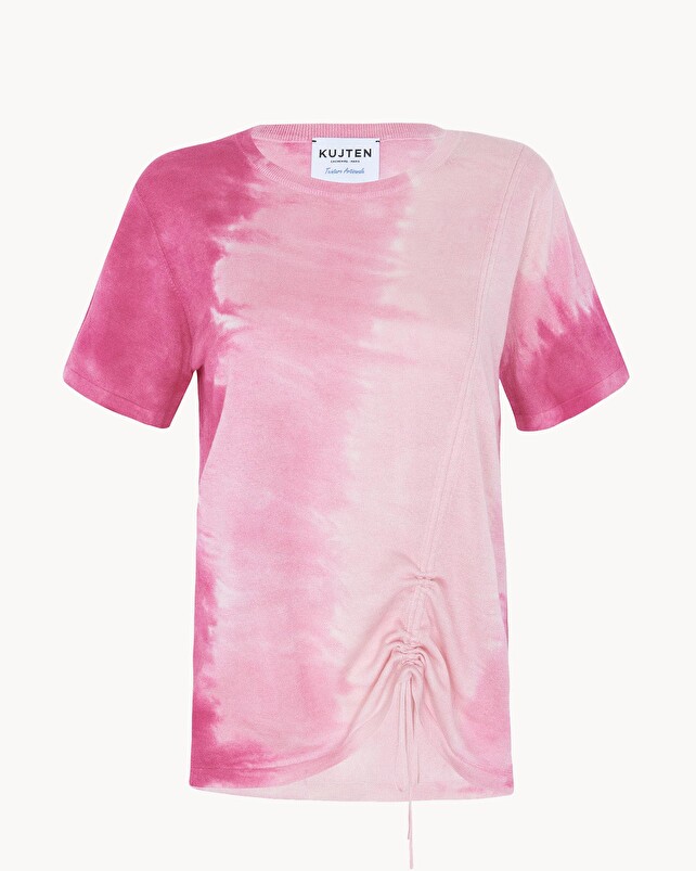 kujten T-shirt pednida T-Shirt Col Rond Soie et Cachemire 1 fil