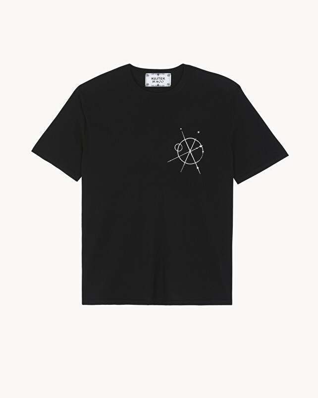 Kujten T-shirt Rivastral T-Shirt Cachemire Col Rond Unisexe