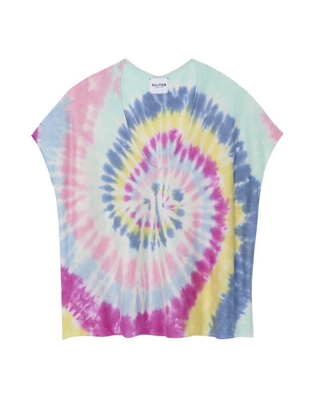 kujten Top nosy sunny Top col v oversize soie-cachemire