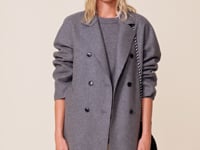 Kujten Trench Bords Aurelia Trench Bords Vifs Cachemire Tissé