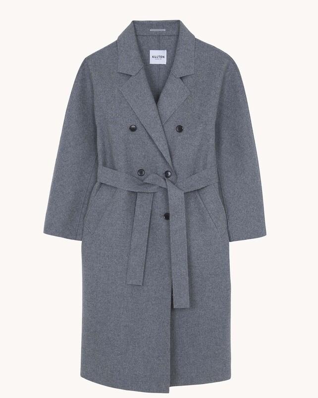 kujten Trench bords aurelia Trench Bords Vifs Cachemire Tissé