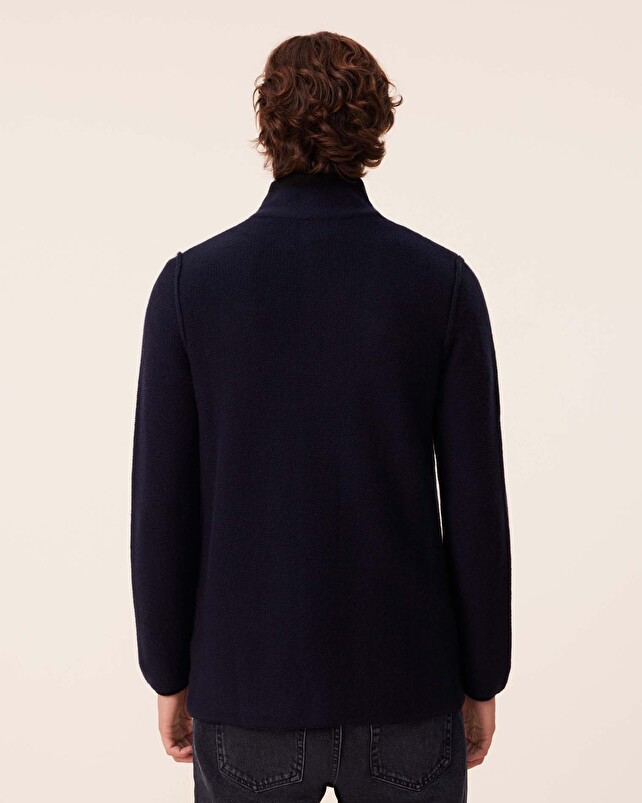 Kujten Veste Dino Veste Cachemire Homme Jersey Envers 8 Fils