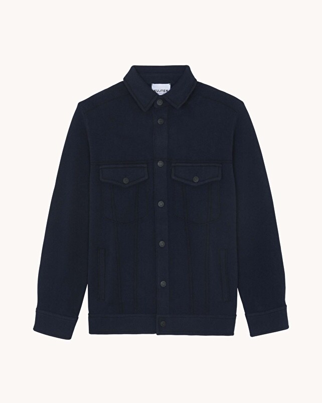 Kujten Veste Gael Veste Cachemire Homme Jacquard 4 Fils