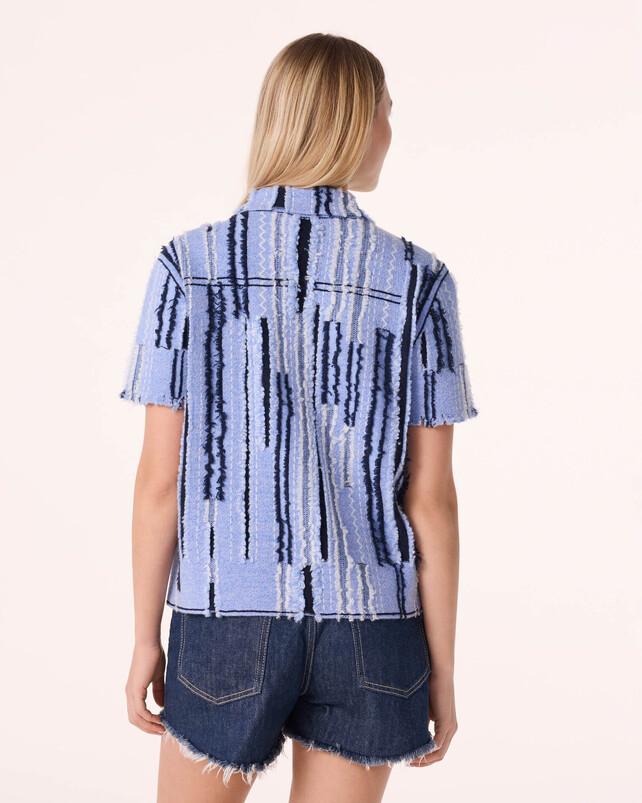 Kujten Veste Jessinda Destroy Veste Cachemire Effet Destroy 4 Fils