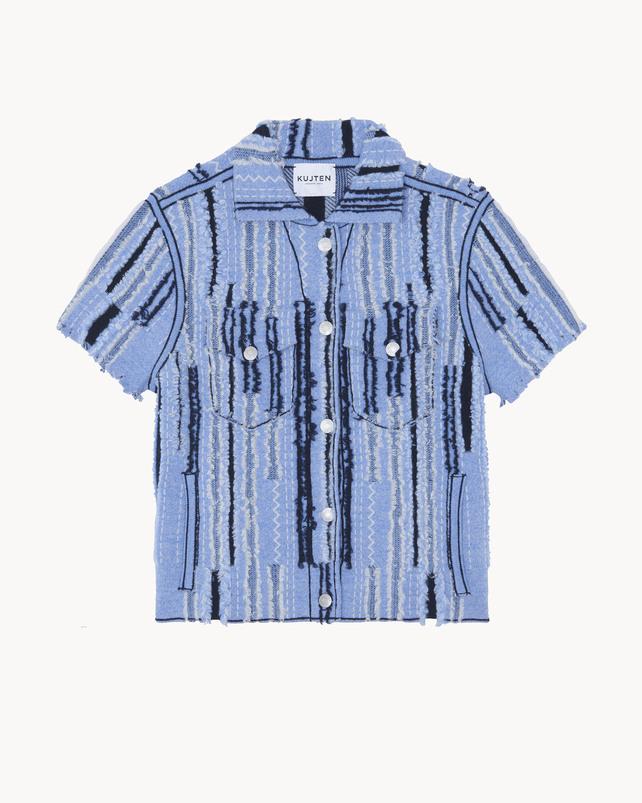 Kujten Veste Jessinda Destroy Veste Cachemire Effet Destroy 4 Fils